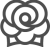 icono rosa